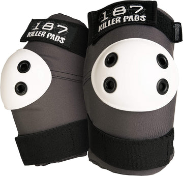 187 Killer Pads Elbow Pad, Grey / White, X- Large