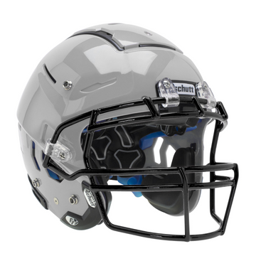 Schutt F7 LX1 Youth Football Helmet (M, Metallic Silver)