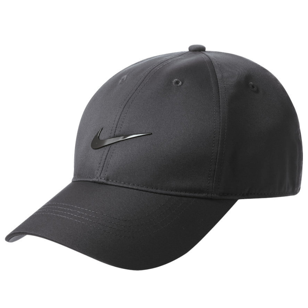 Nike Dri-Fit Swoosh Front Hat Unisex Adjustable Sports Cap, Anthracite 548533