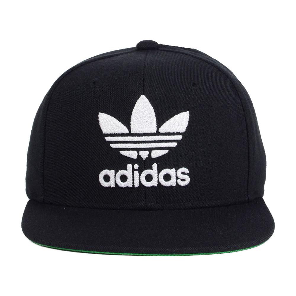 Adidas Originals Trefoil Chain Adjustable Hat - Black/White - OSFA