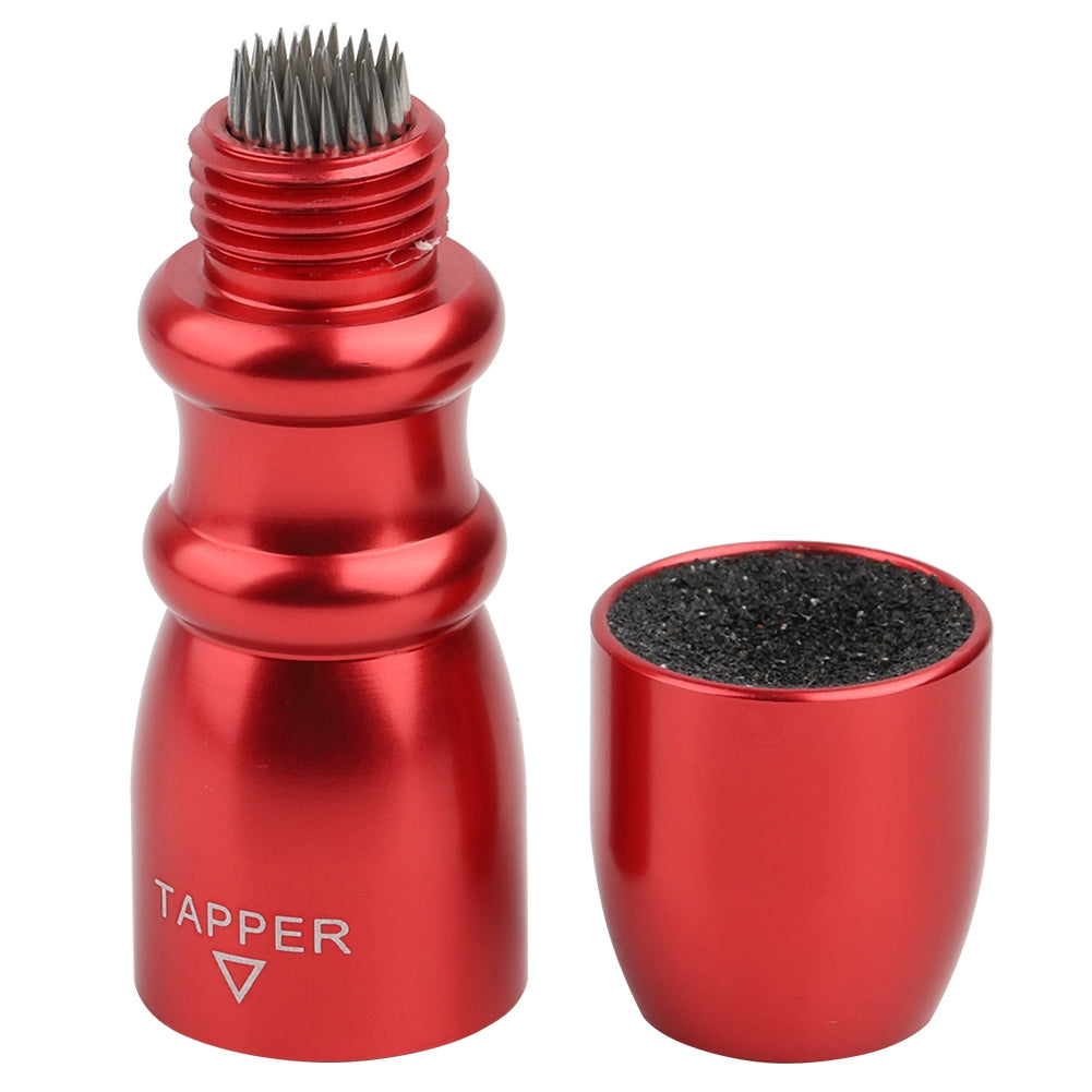 Tebru Portable Billiards Cue Tip Tool Pool Stick Shaper Repair Scuffer Pick Accessory