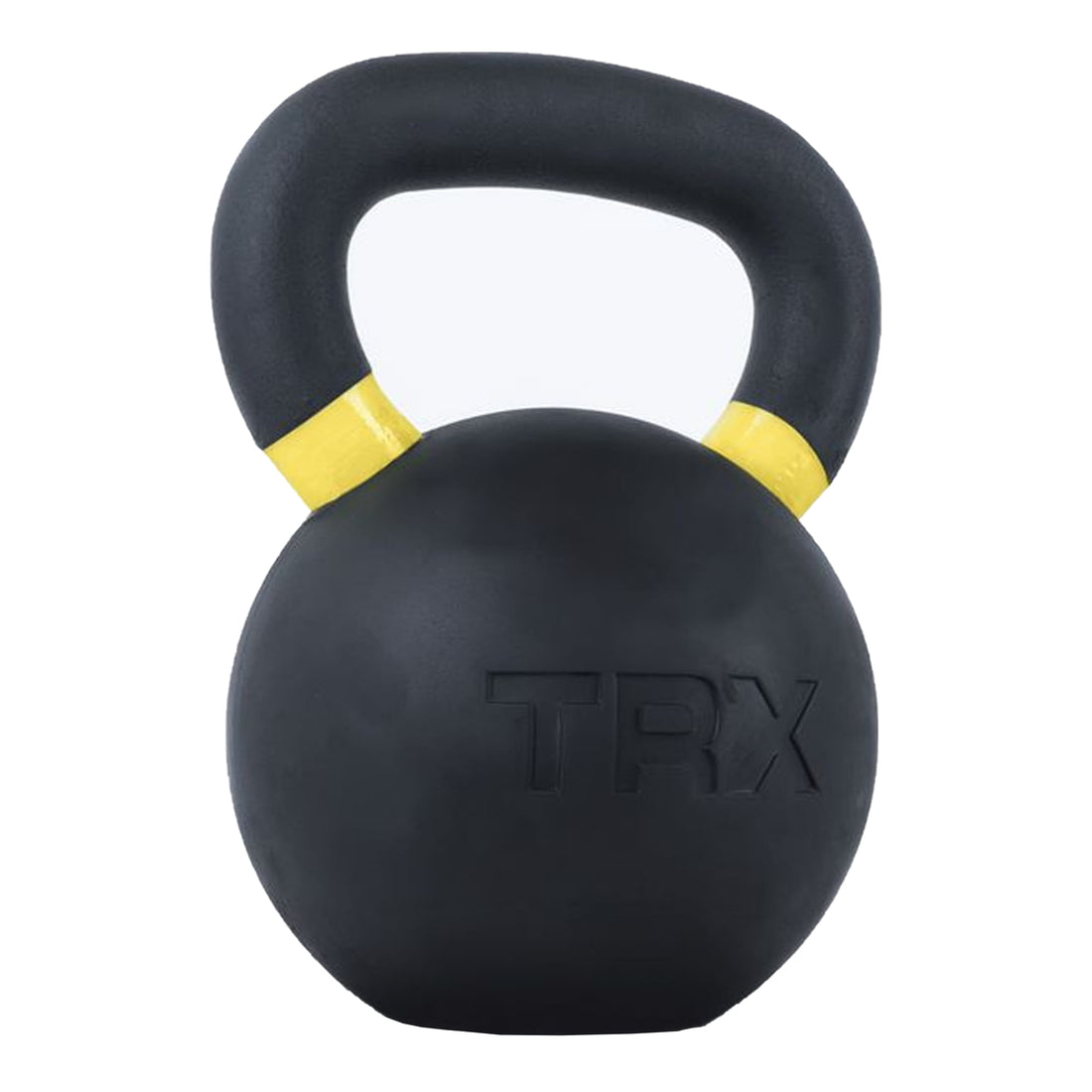 TRX Rubber Coated Kettlebell for Strength Training, 52.9 Pounds (24 kg)
