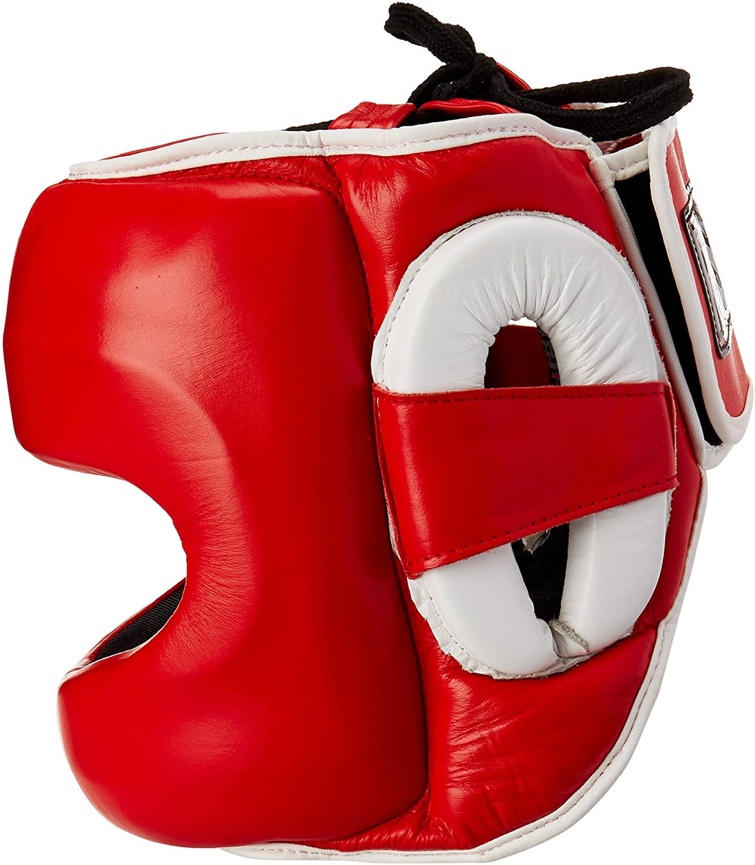 Ringside Deluxe Face Saver Boxing Headgear Small/Medium Red