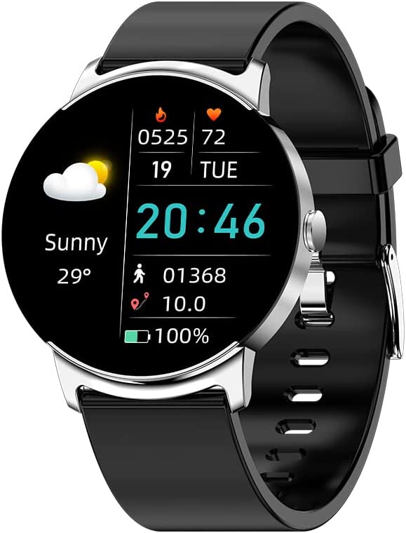 OYG Smart Watch Fitness Tracker with Heart Rate Blood Pressure Blood Oxygen Spo2 Blood Glucose Sleep Monitor 20 Workout Modes