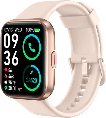 SKG Smartwatch with Alexa Built-in & Bluetooth,1.69" Fitness Tracker with IP68 Waterproof, 60+ Sports, Heart Rate SpO2 Monitor, V7 Pro