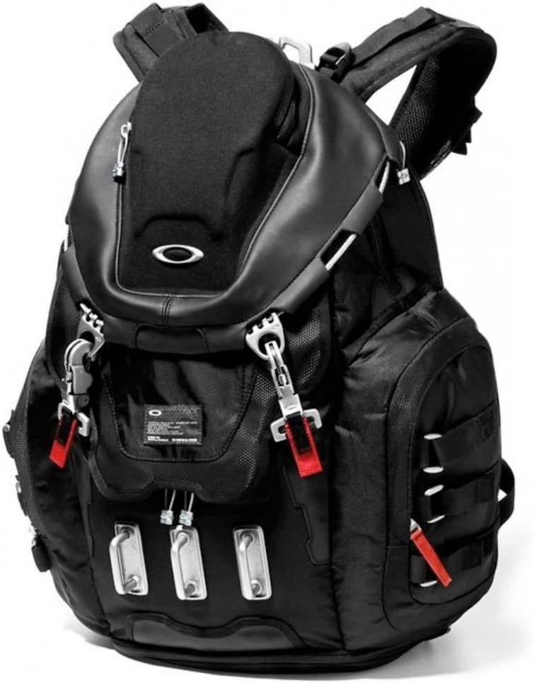 Oakley Men's Kitchen Sink Backpack, Black/Red, One Size