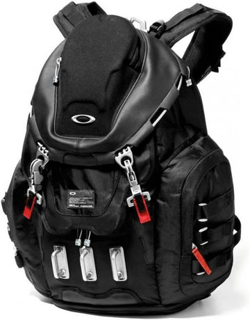 Oakley Men's Kitchen Sink Backpack, Black/Red, One Size
