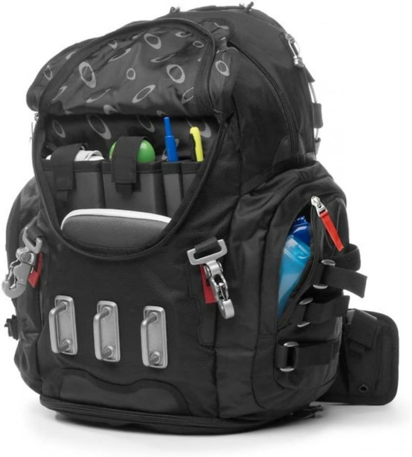 Oakley Men's Kitchen Sink Backpack, Black/Red, One Size