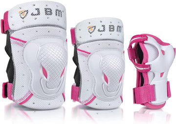 JBM BMX Knee and Elbow Pads with Wrist Guards Elbow and Knee Pads Adult Skateboard Pads Adult Elbow Knee Pads