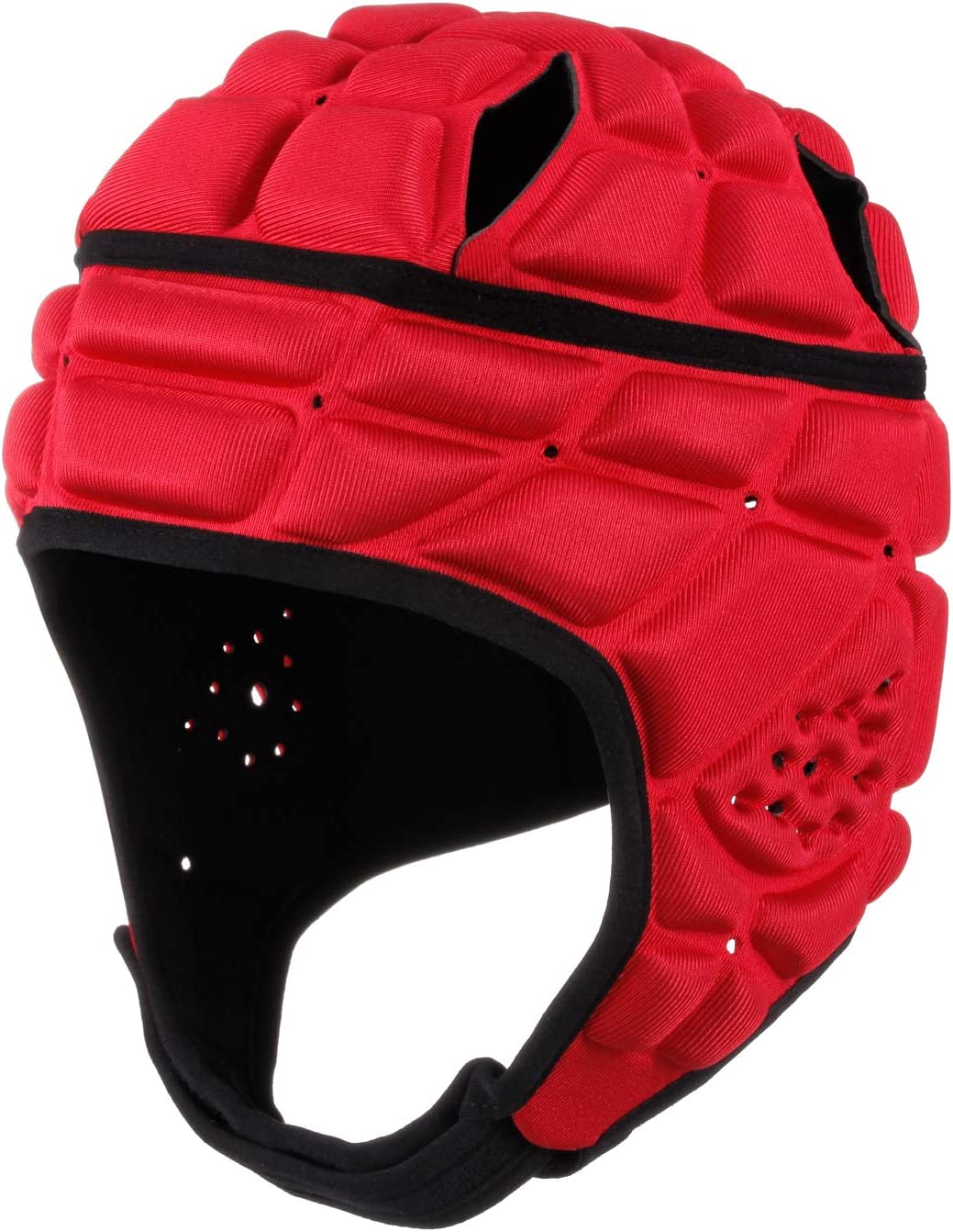 surlim Rugby Soft Helmet Soccer Headgear Scrum Cap 7v7 Flag Football Headguard,XL