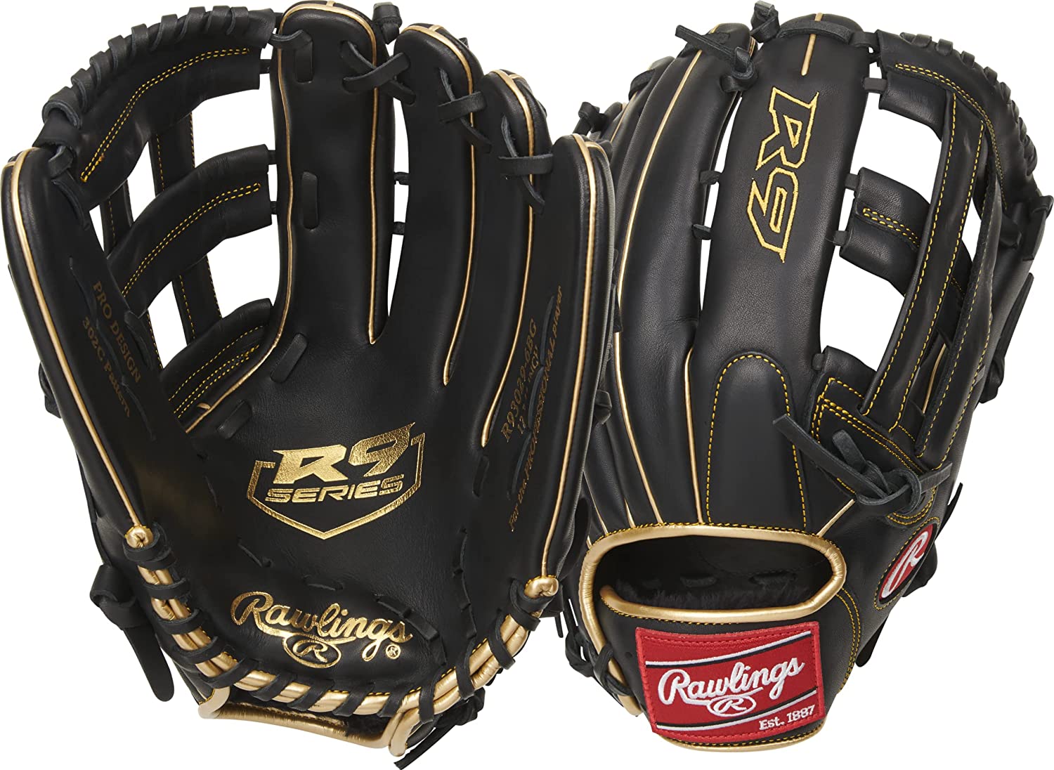 Rawlings | R9 Baseball Glove Series | Multiple Styles