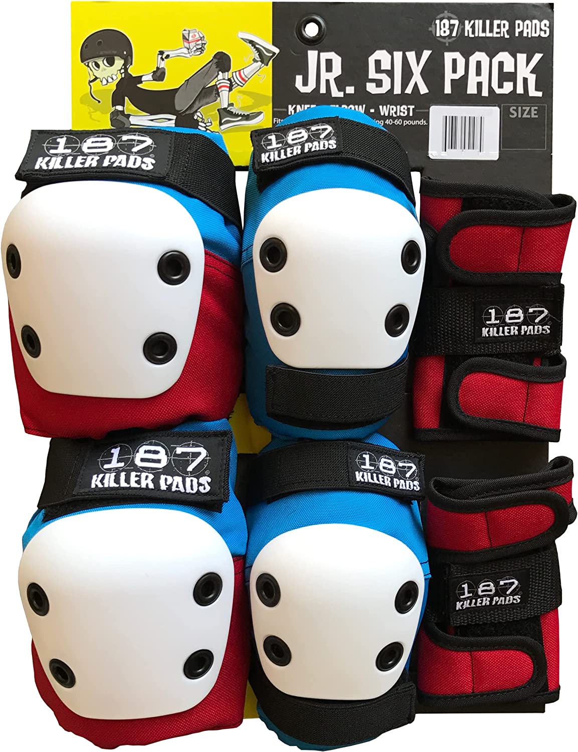 187 Killer Pads Skateboarding Knee Pads, Elbow Pads, and Wrist Guards