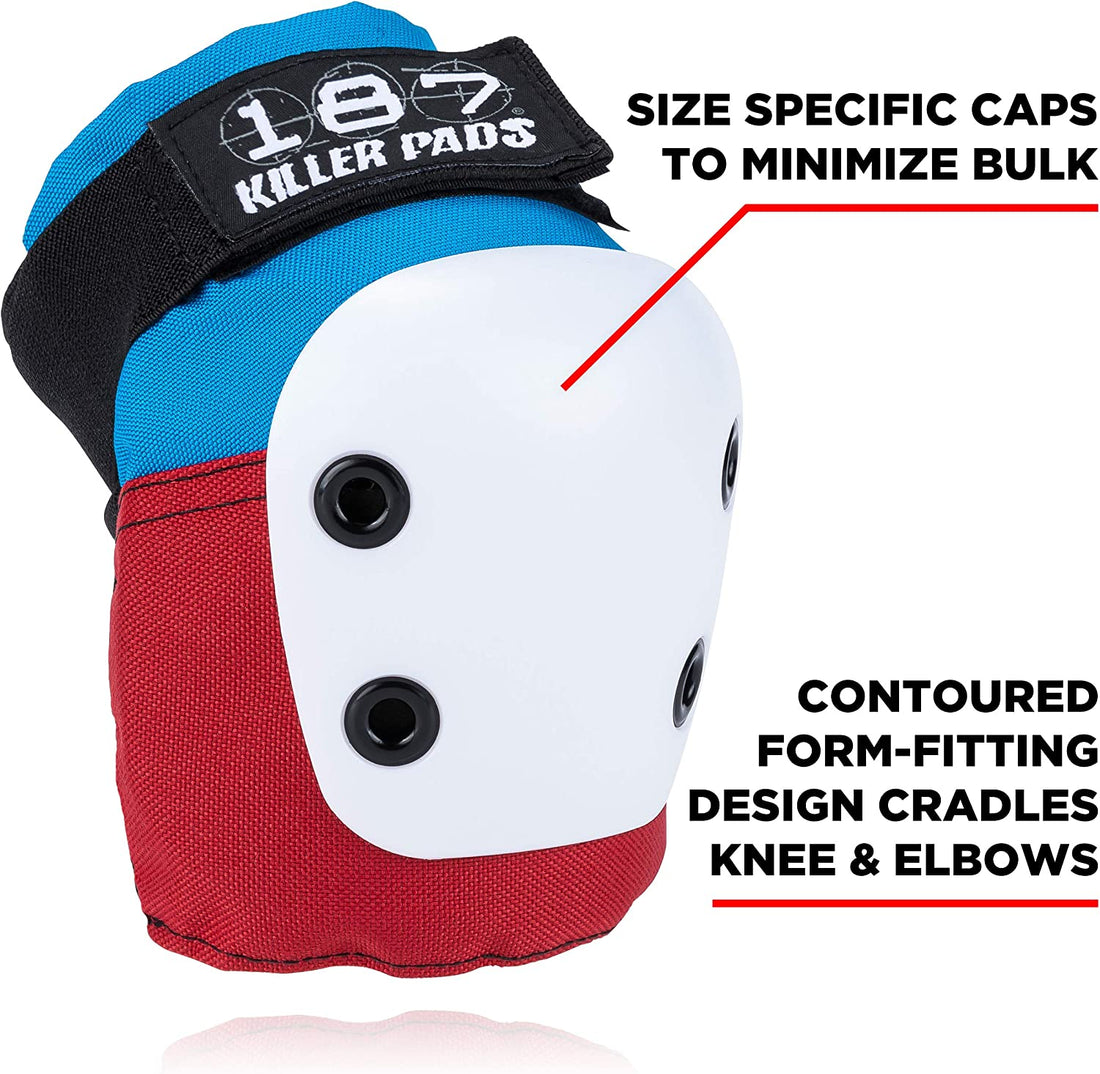 187 Killer Pads Skateboarding Knee Pads, Elbow Pads, and Wrist Guards