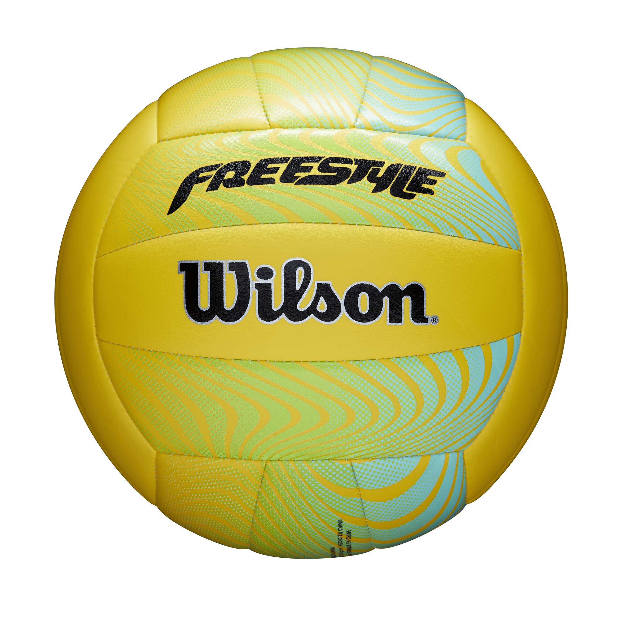 Wilson Freestyle Volleyball Official Size, Lime Yellow