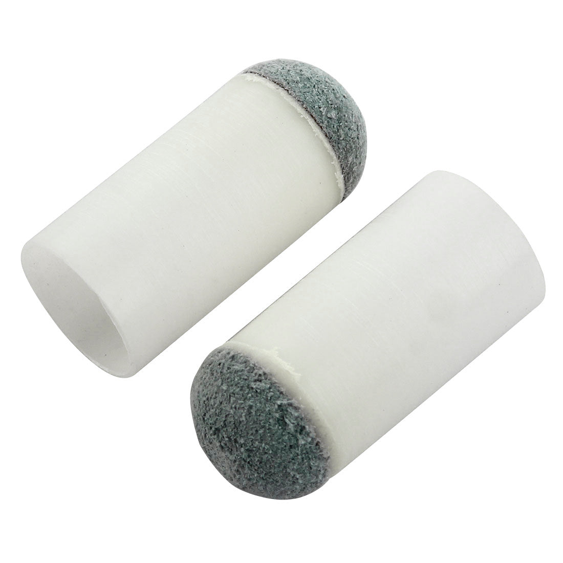 Unique Bargains Plastic Pool Snooker Billiard Cue Stick Slip Push On Tips Gray 0.5" Dia 10pcs