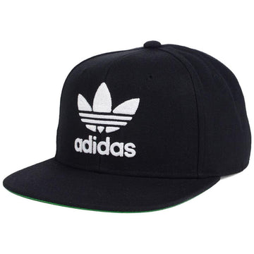 Adidas Originals Trefoil Chain Adjustable Hat - Black/White - OSFA