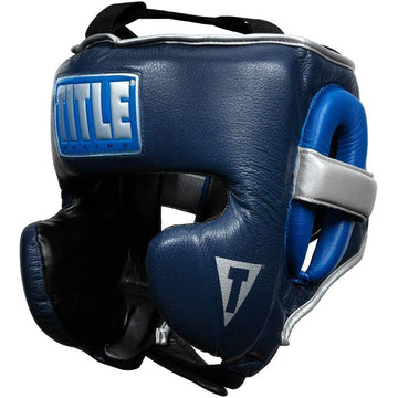 Title Boxing Royalty Leather Training Headgear