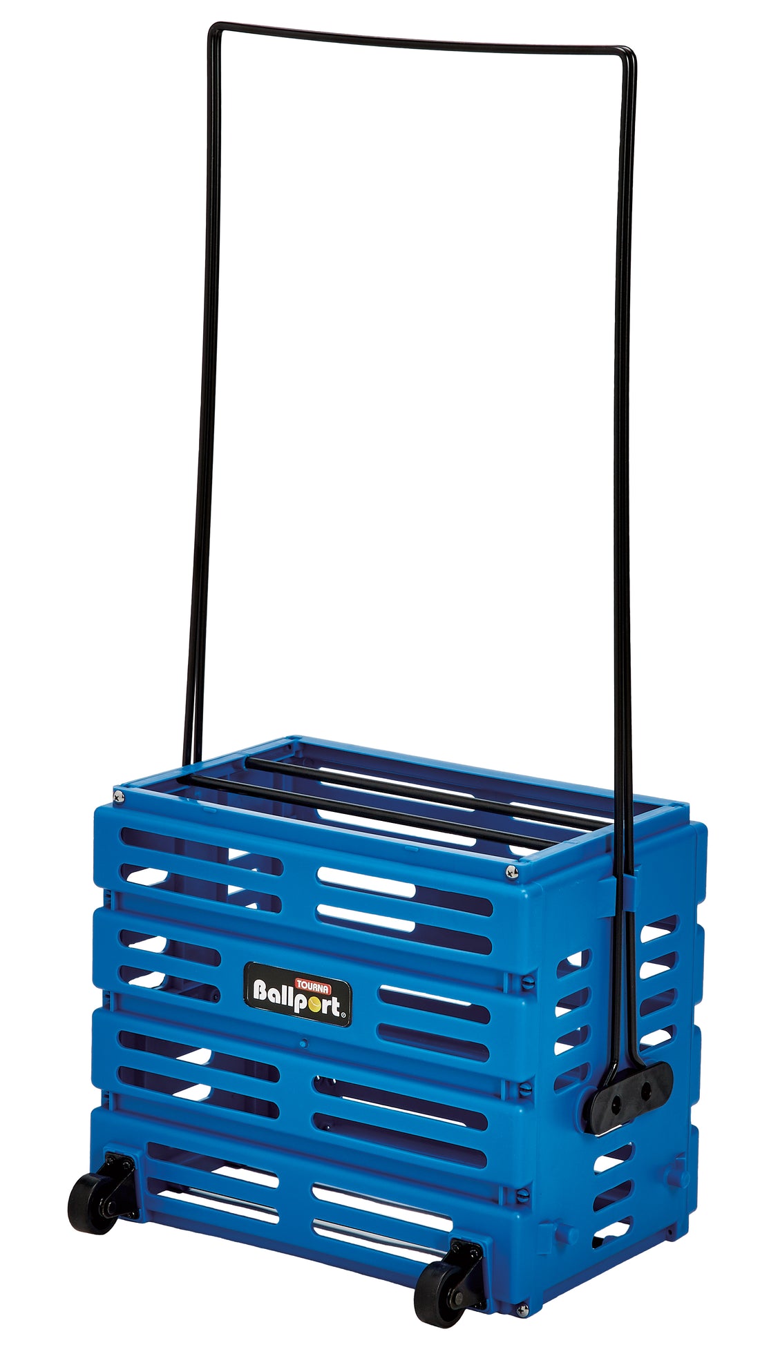 Tourna Ballport Deluxe Tennis Ball Pickup with Wheels - Blue