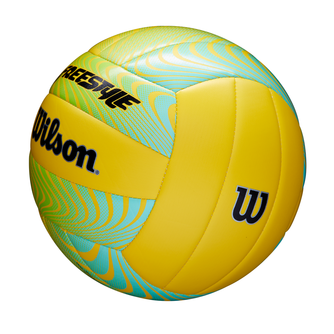 Wilson Freestyle Volleyball Official Size, Lime Yellow