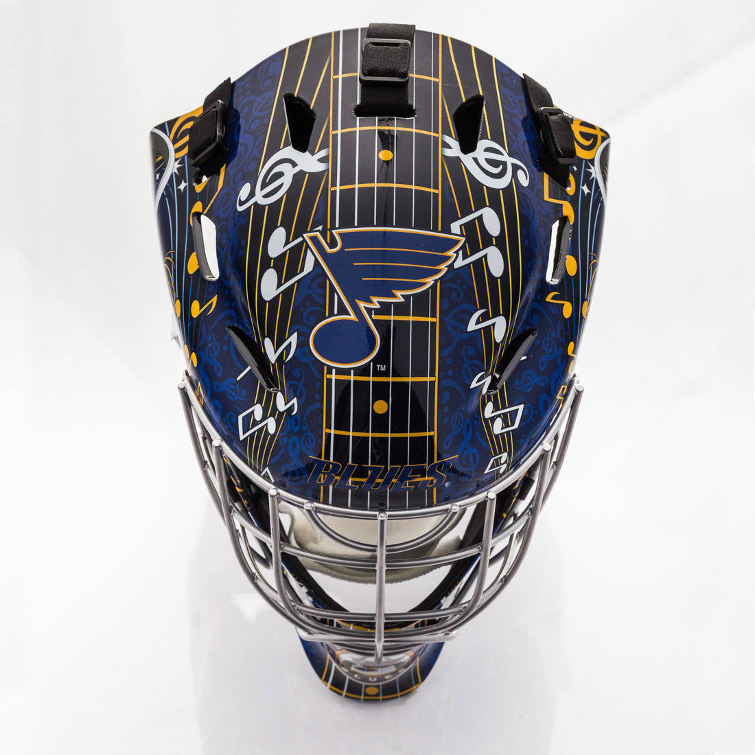 Franklin Sports GFM 1500 Goalie Face Mask - St. Louis Blues
