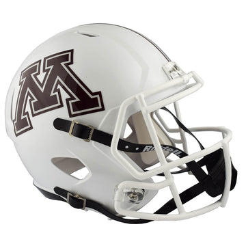 Riddell Minnesota Golden Gophers White Revolution Speed Full-Size Replica Football Helmet